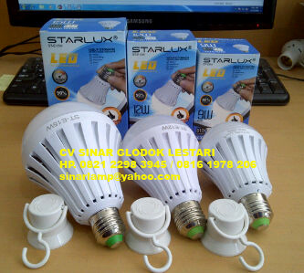 Lampu Emergency LED Bulb 9W 12W 15W STARLUX